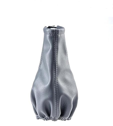 Soufflet pour Levier de Vitesse en Similicuir Gris Universelle pour Voiture