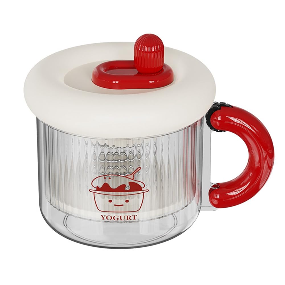 CTRLZS Maker Yogurt Bowl Filter Self-Cooling Extract Dry Whey Separator Filter Gauze Greek Yogurt Filter