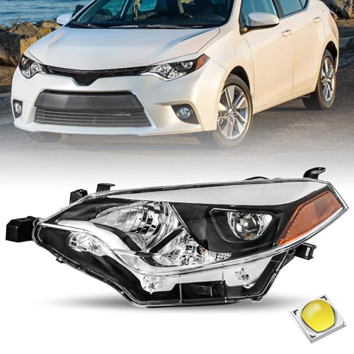 Image of JSBOYAT Left Headlights Assembly for 2014 2015 2016 Toyota Corolla