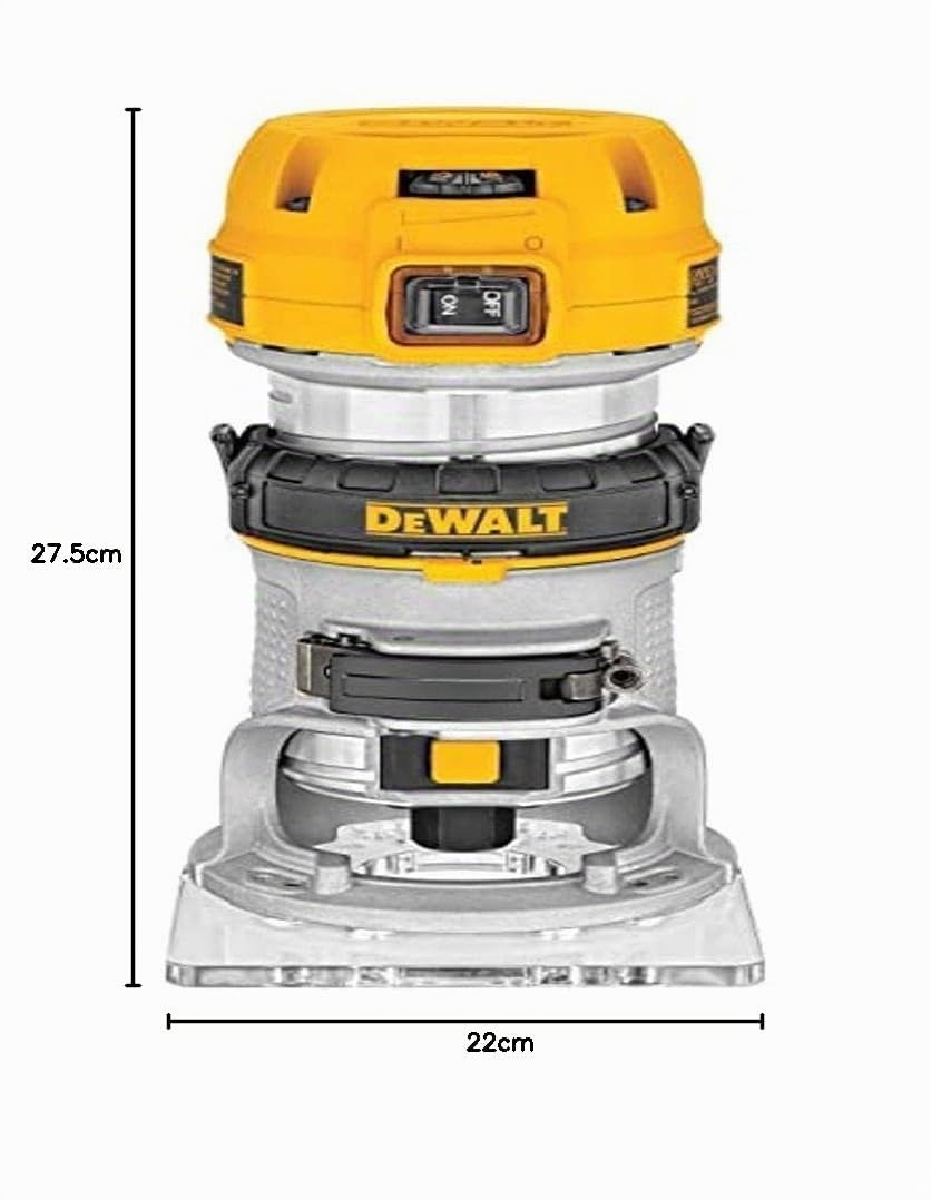 DEWALT D26200-QS D26200 Affleureuse 850, 900 W