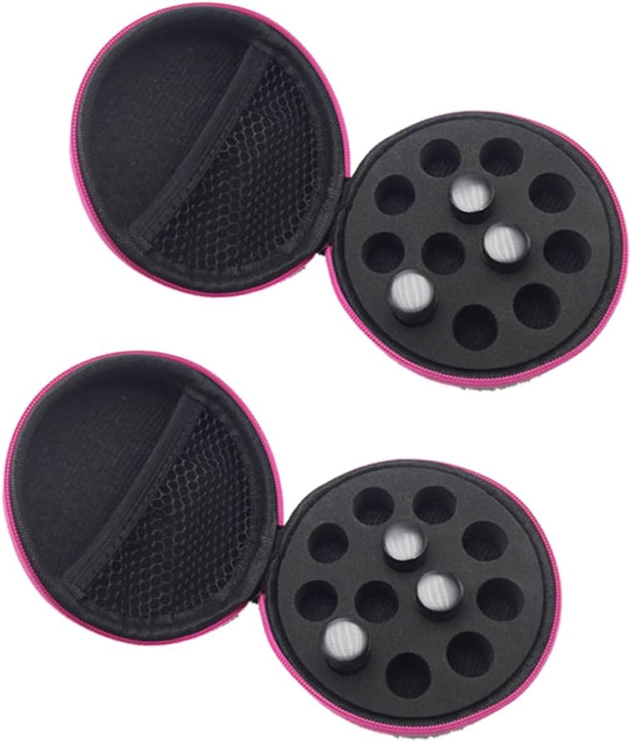 Didiseaon 6pcs Storage Case for Vials Portable Shockproof and Design for Organization