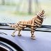 Rolife Build Your Own 3D Wooden Assembly Puzzle Wood Craft Kit Wolf Model Gifts for Kids and Adults