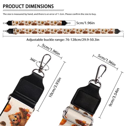 Image of Jeiento Wide Purse Strap Wide Shoulder Strap Adjustable Replacement Belt Soft Guitar Shoulder Straps for Women Girls Gifts