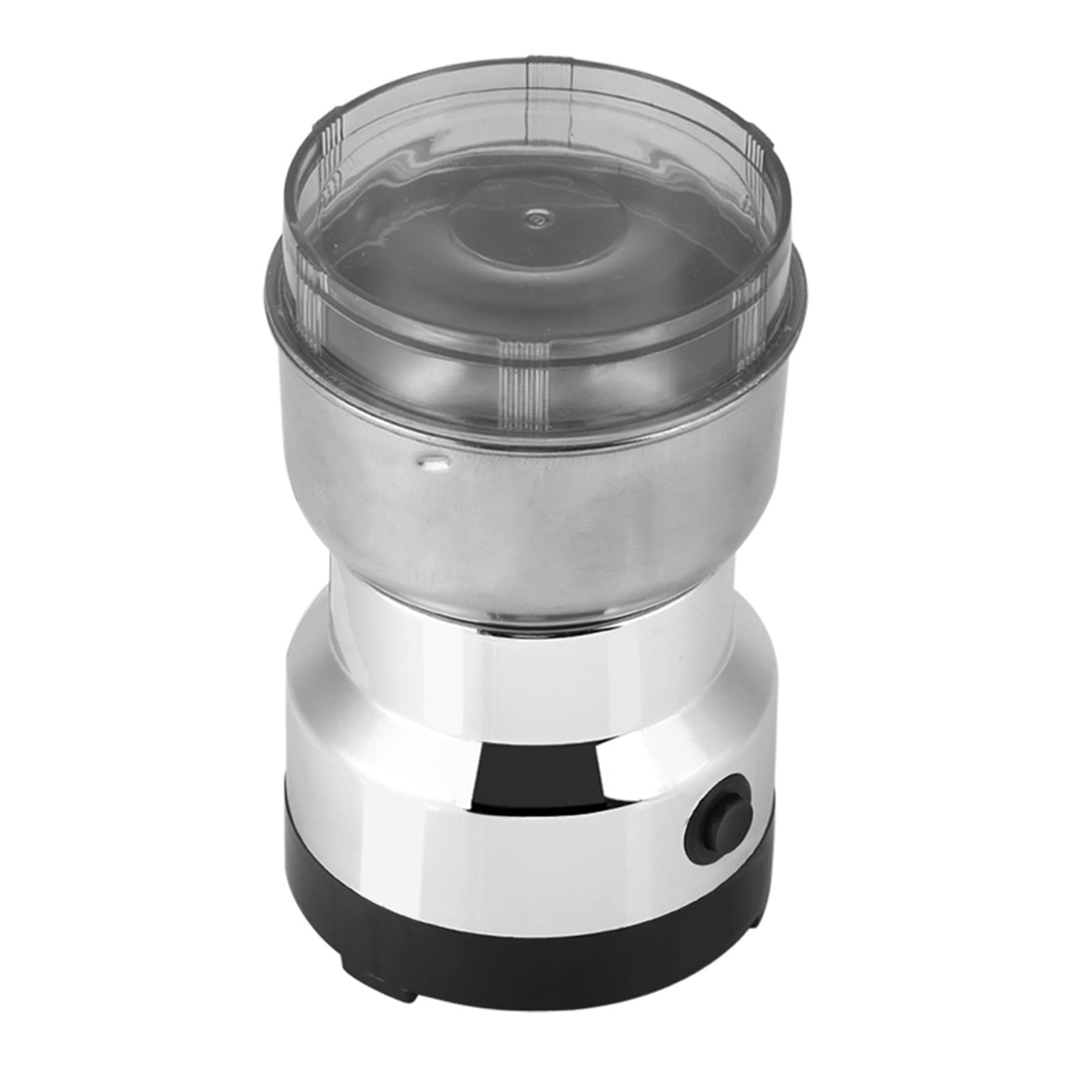 Ejoyous Gewürz und Kaffee Mühle, Elektrische Kaffeemühle, Elektrische Gewürzmühle 200W mit großer Kapazität Abnehmbare Edelstahlbehälter, Klarer Deckel Multifunktional