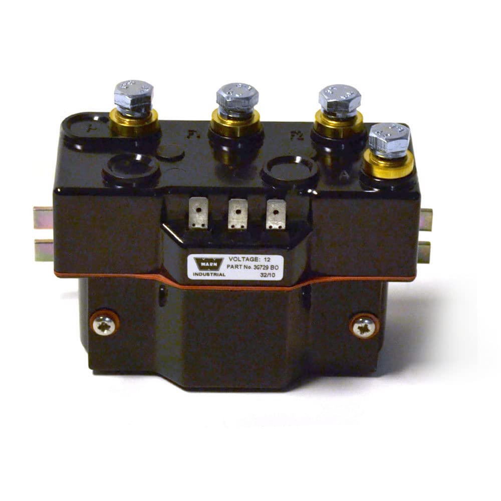 WARN Contratista 34971, 12 V, SW, W/Factor Y Soporte