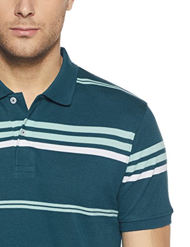 Image of Get In Men's Striped Regular Fit Polo