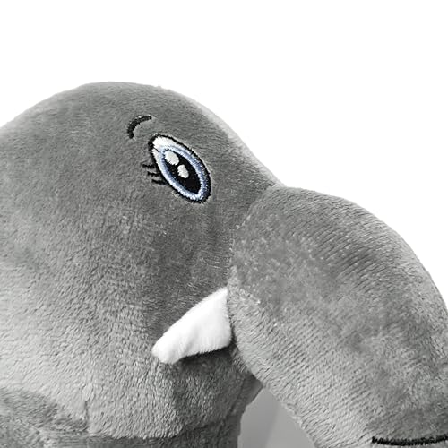 Image of Storescent Soft Toys for Kids - Stuffed Animal Plush Soft Toy for Boys & Girls | Plushie Toy Elephant Grey 30cm