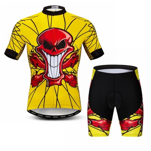 Maillot de cyclisme pour homme pour les sorties de route estivales et le cyclotourisme