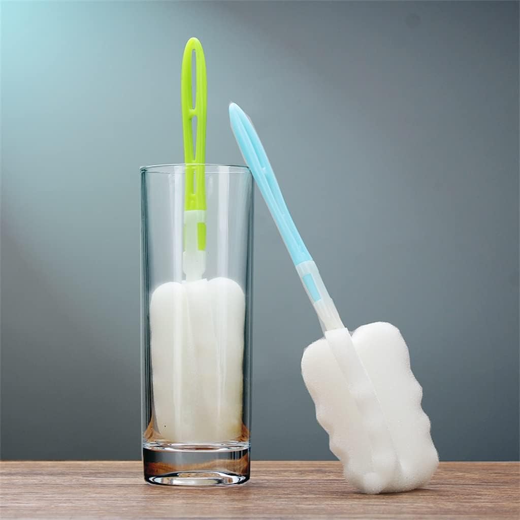 Milk Feeding Bottle Sponge Brush Nipple Cleaning Cup Scrubber Cleaner Tool
