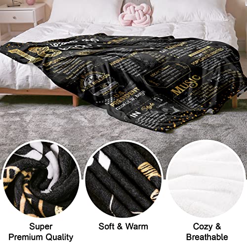 18Th Birthday Decorations For Girls Boys Happy Birthday Gifts For 18 Year Old Girls Boys Teen Girls Gifts Ideas For Daughter Sons Sister Bestie Soft Throw Blanket Back In 2005-60X50 Inch - Gold #TOP3