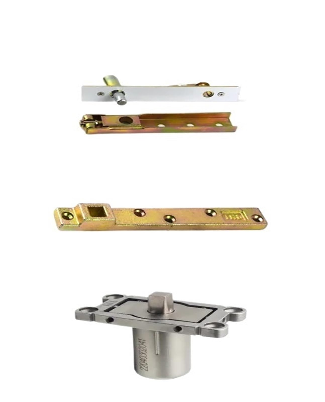 Bisagra pivotante giratoria de 360 ​​grados for puerta madera, eje giratorio, amortiguador, retorno automático oculto, resorte hidráulico piso(Middle or Side shaft)