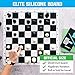 Best Chess Set Ever Triple Weighted Tournament Style Chess Set with Exclusive Chess Strategy Guide - 20” x 20” Silicone Board + Heavy Staunton Chess Pieces