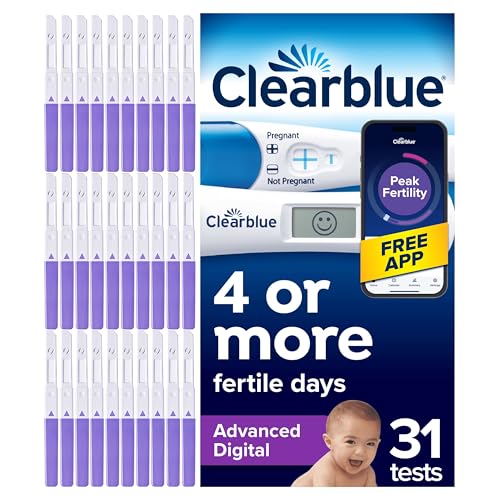 Clearblue Advanced Digital Ovulation Tests & Pregnancy Test Combo 30+1
