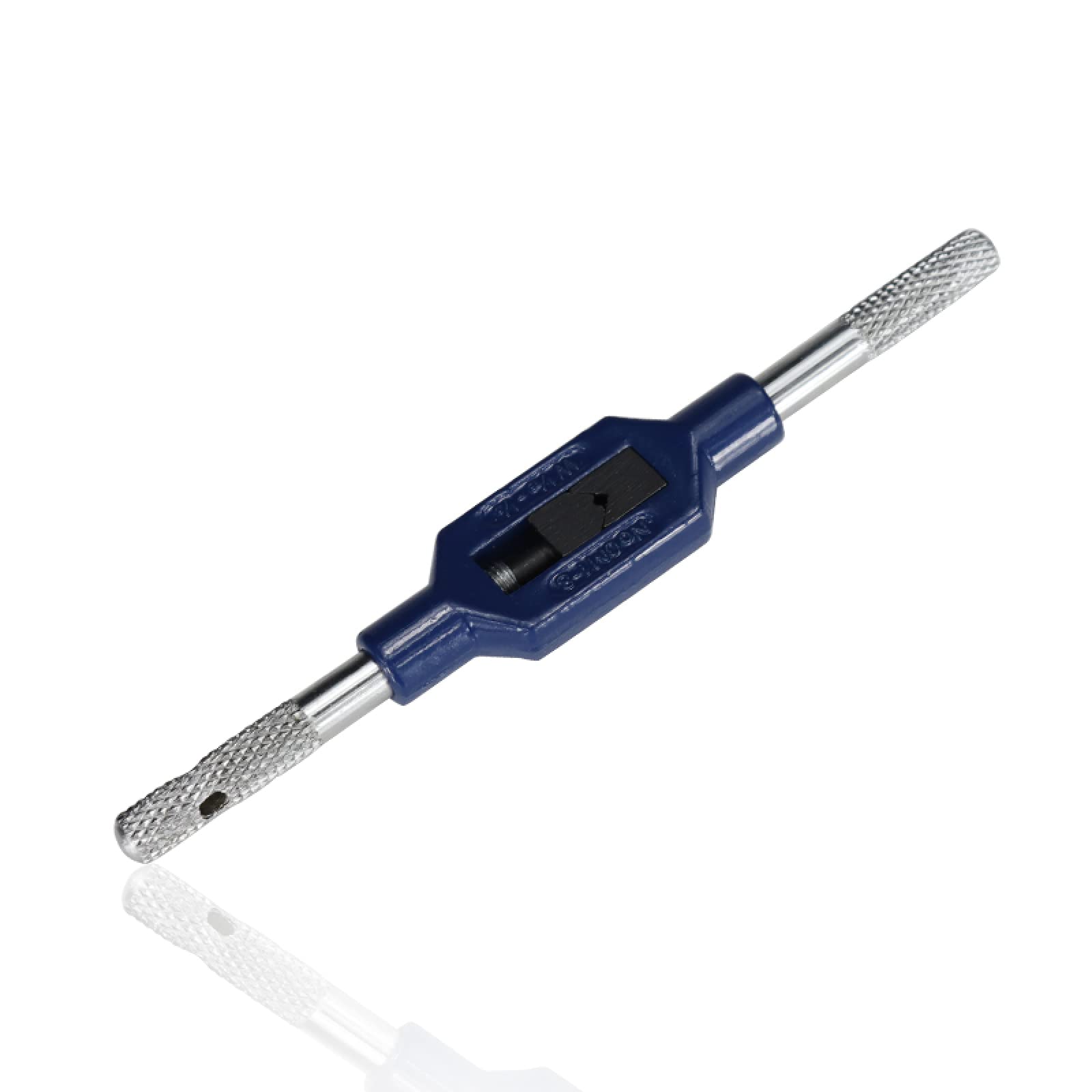 Llave de Macho de roscar Manual Ajustable M1-M8, Herramientas de roscado, escariador Azul, Accesorios para machos y Matrices.