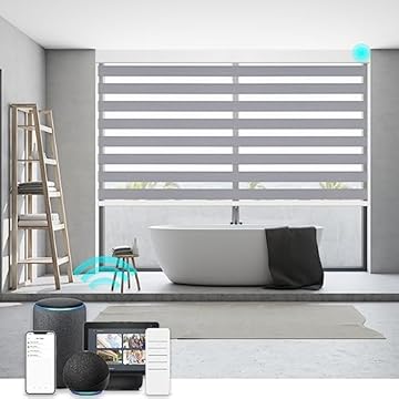 motorized zebra blinds for sliding glass doors