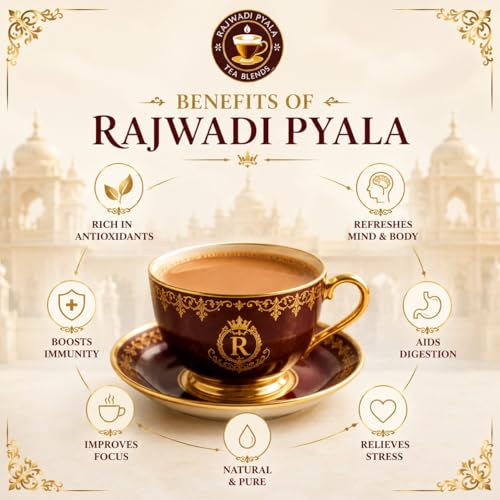 Image of Rajwadi Pyala Tea Blends Premium | Desh Ki Chai | Unique Blend Crafted For Chai Lovers Across India | Black Tea | 250 g