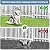 29ft (L) X 17in (H) Garden Fence Animal Barrier, 27 Panels No Dig Fence for Dogs, 1.25 in Gap Rustproof Metal Dig Defense Edging Border, Rabbits Blocker Decorative Fence for Outdoor Yard