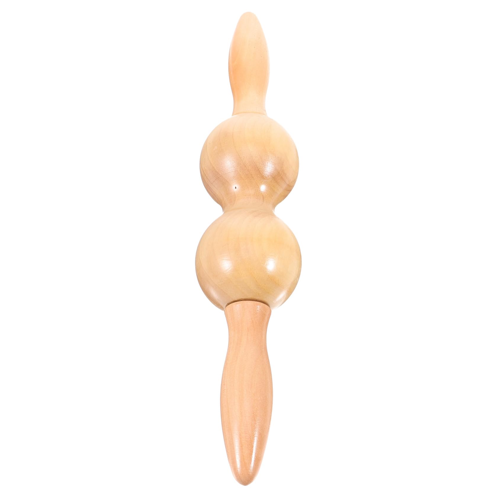 Herramienta Masaje Corporal de Madera Duradera Masajeador Acupuntura Portátil para Pies y Cuerpo Tensión y Circulación