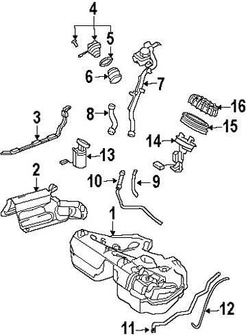 Mercedes-Benz 211 471 05 79, Fuel Pump Tank Seal