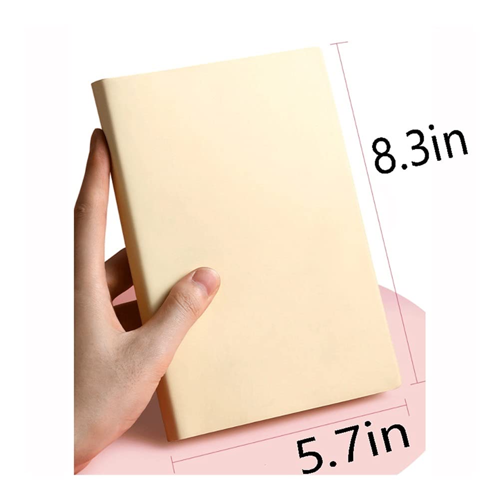 journal taccuino Taccuino della griglia, rivista di carta Due set di diario di cuoio di semplicità classico adatto per il record giornaliero, pittura, note in classe Affari dell'ufficio scolastico