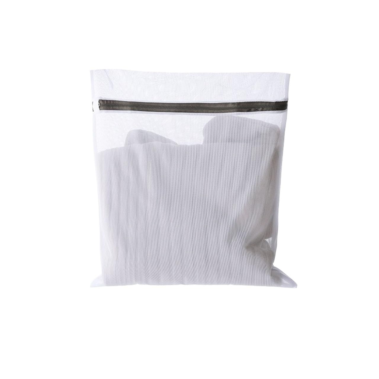 2346 Mesh Laundry bag washing bag fine mesh combination set household washing clothes underwear bra washing machine net bag(50X60cm)