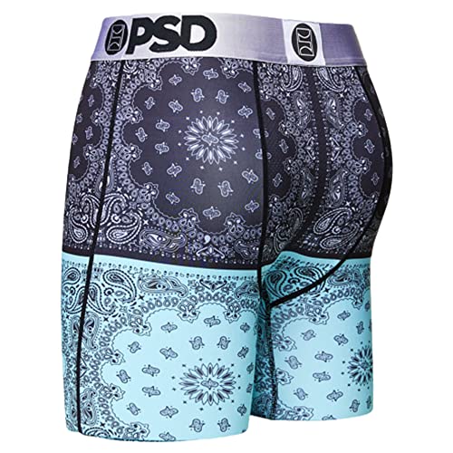 PSD Men's Silver Split & Co Boxer Briefs, Multi, L3