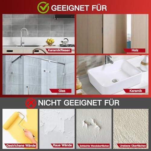 Latoxcaa Klebehaken Extra Stark bis 20 kg, 10 Stück – Transparente Selbstklebende Haken ohne Bohren, Wasserdicht & Rostfrei, Mehrzweckhaken für Bad, Küche & Outdoor