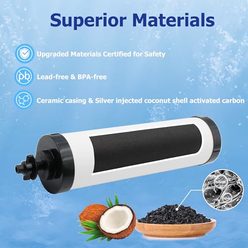 Image of 【Upgraded】Renami Filter Replacement for Berkey BB9-2 Black Filters