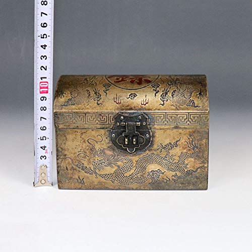七宝焼　箱　銅製　アンティーク Amazon.co.jp: アンティークコレクションヴィンテージ銅箱