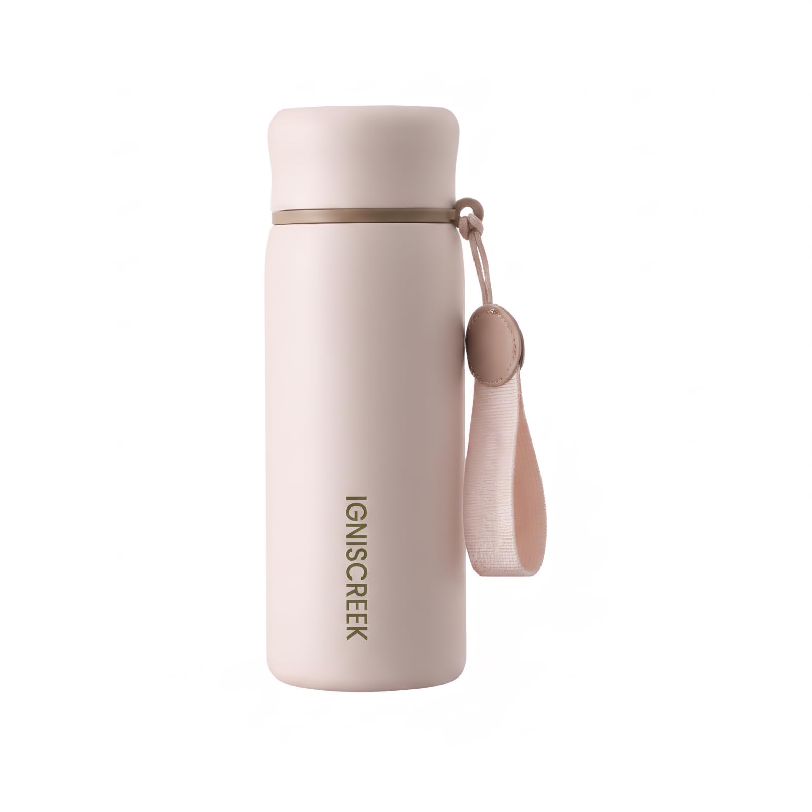 IGNISCREEK 500ml Insulated Water Bottle, 316L Stainless Steel Thermal Coffee Cup, Reusable Vacuum Sealed Water Bottle, BPA-Free Food Grade & Corrosion Resistant, 12hr Hot & 24hr Cold