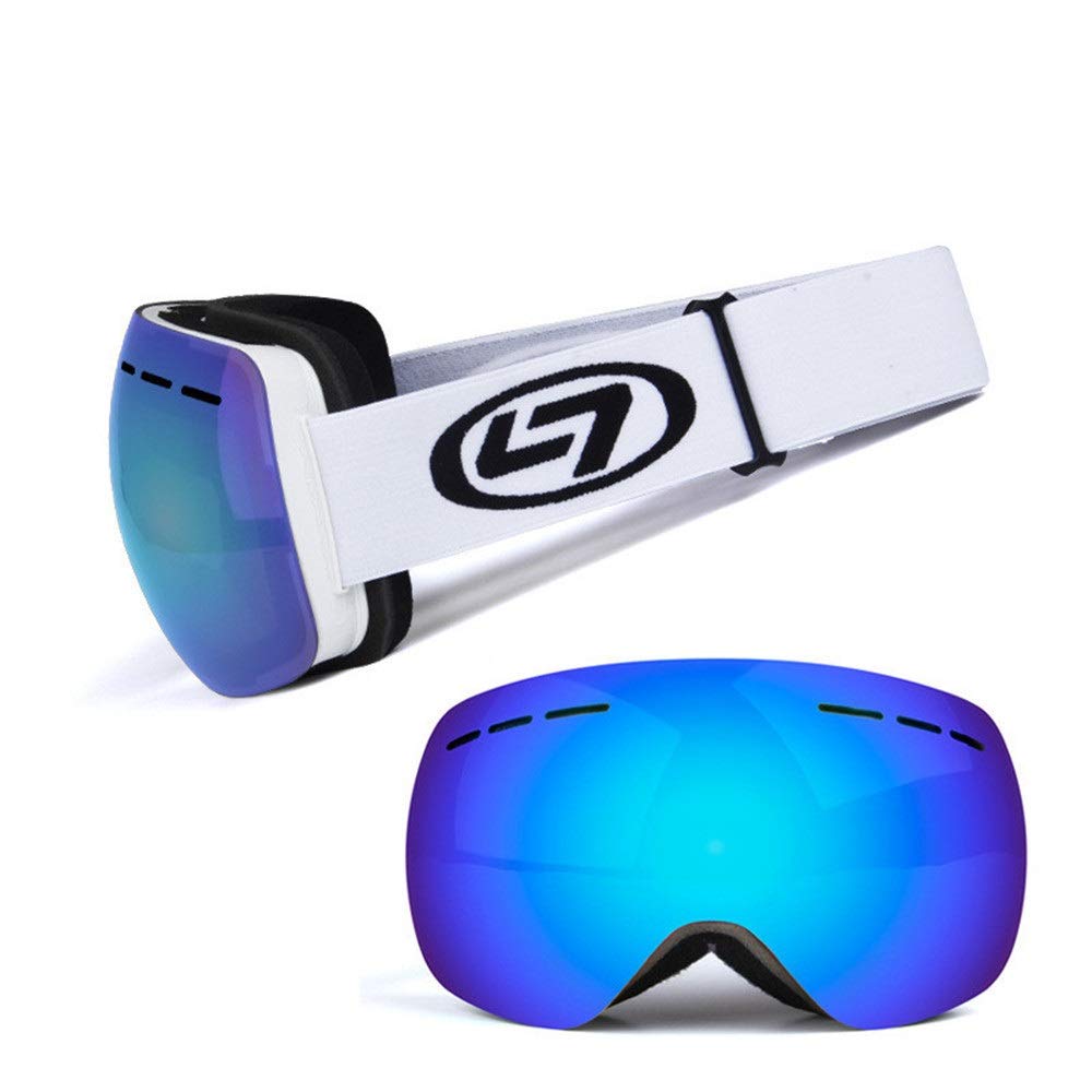 Lunettes De Ski Masques Snowboard,Motoneige Moto Lunettes Ski Goggles Protection Lunettes Lens Anti Poussiere Uv Protection Anti Buee Coupe Vent 99316719