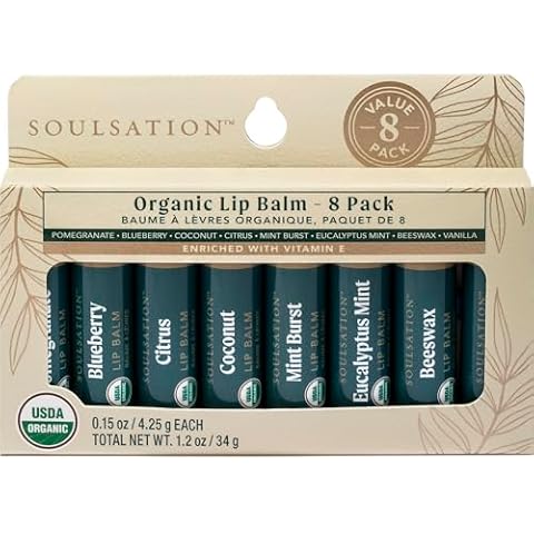 Soulsation Organic Lip Balm Set Cover