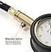 Love of the Road Tire Pressure Gauge 60 PSI Easy Read Air Pressure Gauge