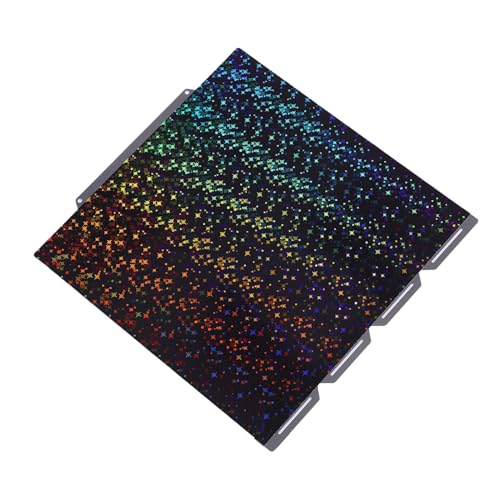 Plaque de construction en acier à ressort premium à surface holographique double face pour TPU
