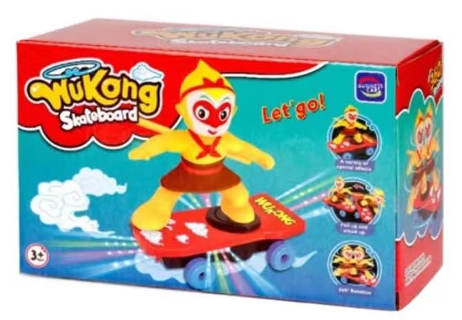 SUZHOUMNZ Wukong stunt scooter performance toy, children's baby performance toy car, suitable for children to watch and appreciate