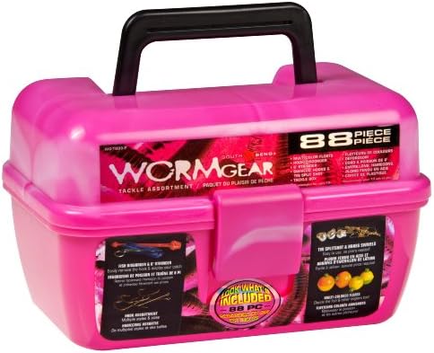Worm Gear 88 Piece Loaded Tackle Box
