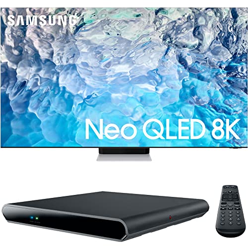 Samsung 85 Inch QN85QN900B Neo QLED 8K Smart TV (2022) Cord Cutting Bundle with DIRECTV Stream Device Quad-Core 4K Android TV Wireless Streaming Media Player