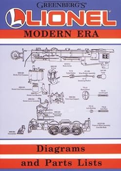 Paperback Lionel Modern Era Diagrams and Parts Lists: 1977-1991 Book
