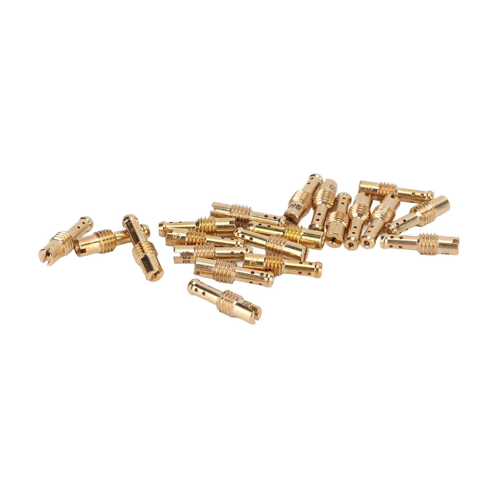 Kit Getto Pilota Lento Per Carburatore MIKUNI VM TM TMX – 20 Pezzi (12.5-60), Sostituzione In Metallo