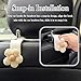 YGDMD 4PCS Cute Flower Headrest Hooks for Car,2025 New Car Hooks for Purses and Bags Cute for Hanging Items,Portable Purse Cars Hook Cars Interior Accessories for Most Vehicles (White)