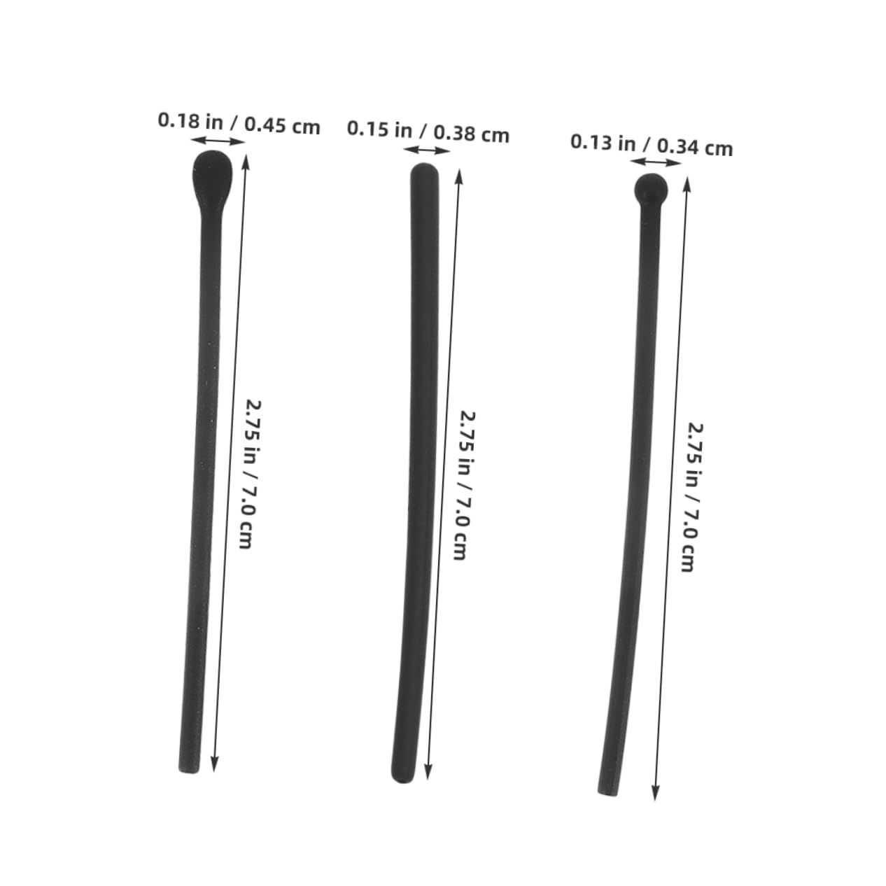 YARNOW Glasses Legs Replacement Anti Slip Glasses Pads Eyeglasses Arms Legs Silicone Eyeglass Holder Comfortable Ear Grips Multiuse