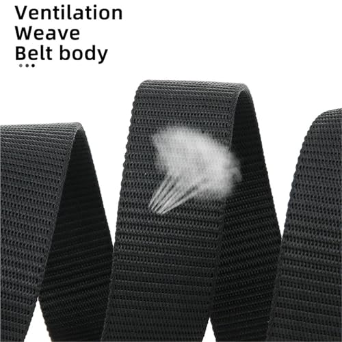 Automatic Buckle Nylon Belt Outdoor Hunting Multifunctional Tactical Canvas Belt Men Belt 1 piece3