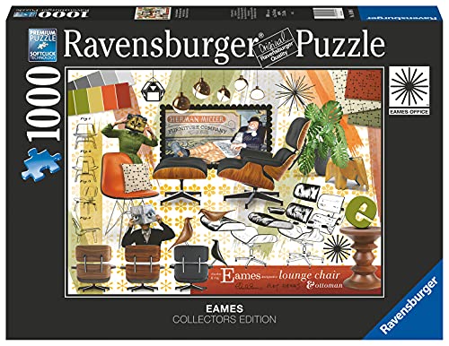 Ravensburger Puzzle 16899 - Eames Design Klassiker - 1000 Teile Eames Puzzle für Erwachsene und Kinder ab 14 Jahren