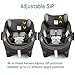 Peg Perego Ypsi Travel System - Includes Ypsi Lightweight Reversible Stroller and Primo Viaggio 4-35 Nido Infant Car Seat - Made in Italy - Onyx (Black)