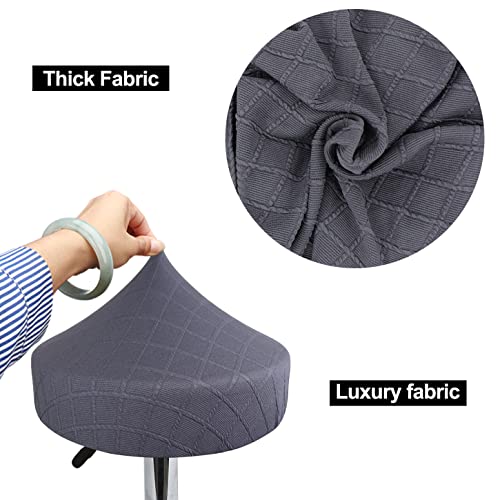 HuaLiSiJi Stool Covers Round 30-40cm/12-15.7" Round Bar Stool Covers - Image 3