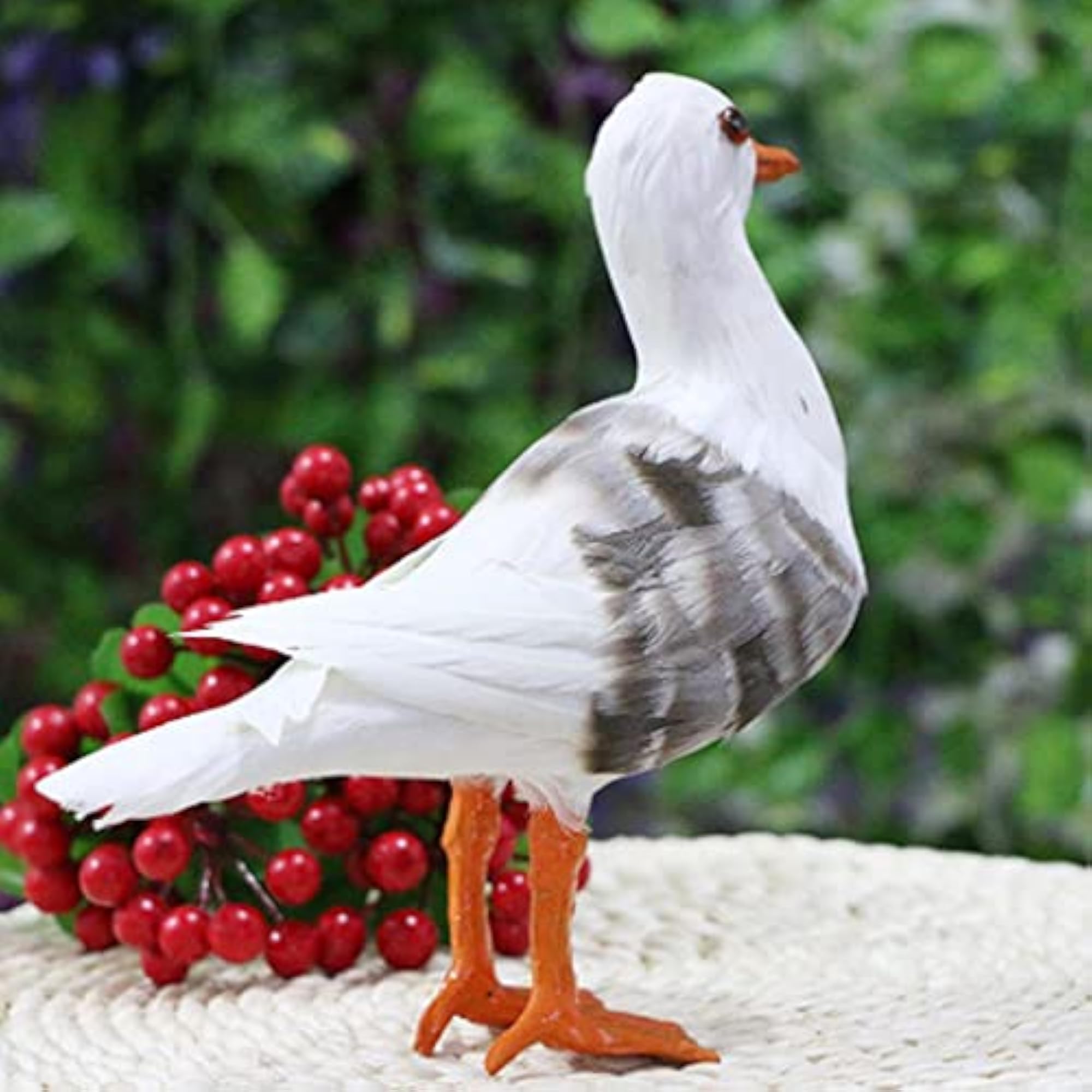 Realistic Seagull Bird Home Garden Decoration