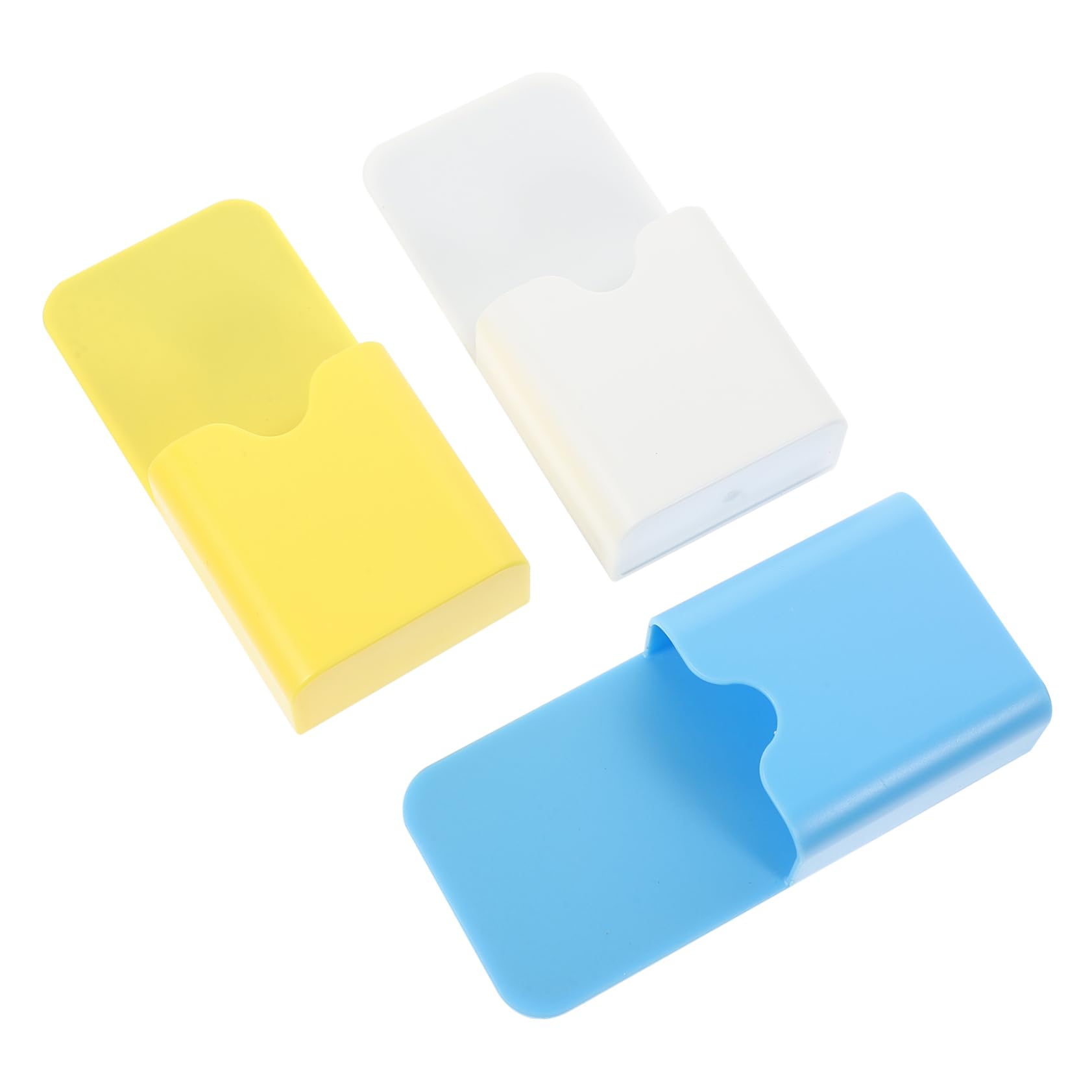 DOITOOL 4 Set Portapenne Magnetico Organizer Per Cancelleria Con Design E Adesivo Per Lavagna Include E Bianco Per Ufficio E Casa 3 Pezzi * 4