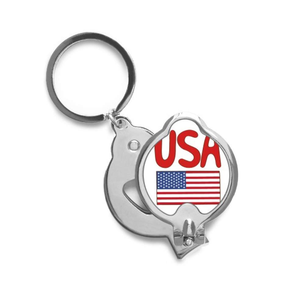 Coupe-ongles motif drapeau américain coupe-ongles en acier