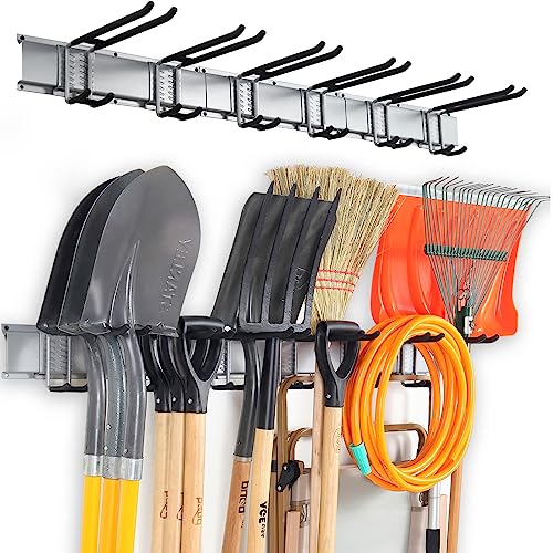 Wall Mount Tool Storage Rack for Garage