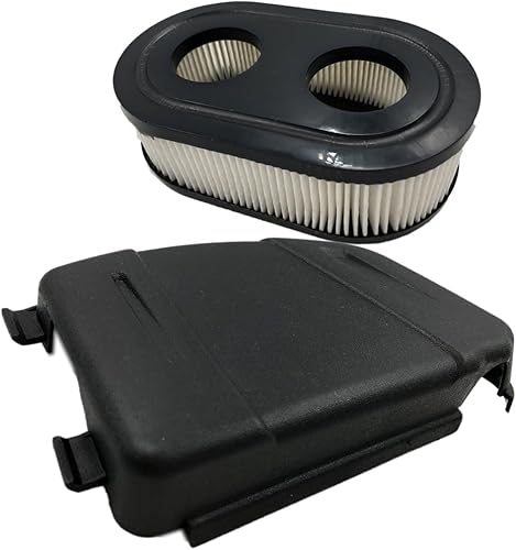 Miniatura 2 de Cubierta de filtro de aire con filtro compatible con cortacésped Craftsman M110 de 140 cc